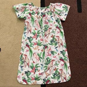 Ann Taylor Factory Petite XXSP Dress, Tropical